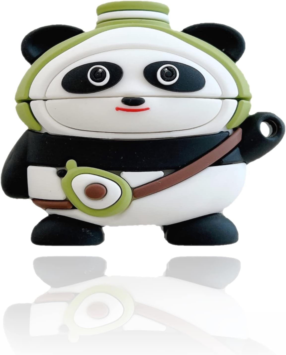 YAKVOOK for Airpod 2/1 Cover Case,Cute 3D Cartoon Panda Airpods 2Nd Generation Cover Kawaii Soft Silicone Protective Cover with Keychain Shockproof Charging Case for Airpods 1&2 for Girls Women  Yatchen Panda Aovacdo AirPods 3 