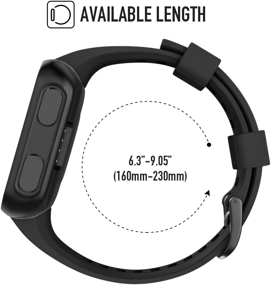 Notocity for Garmin Forerunner 35 Band Soft Silicone Replacement Watch Strap Compatible with Forerunner 35 Smartwatch  NotoCity   