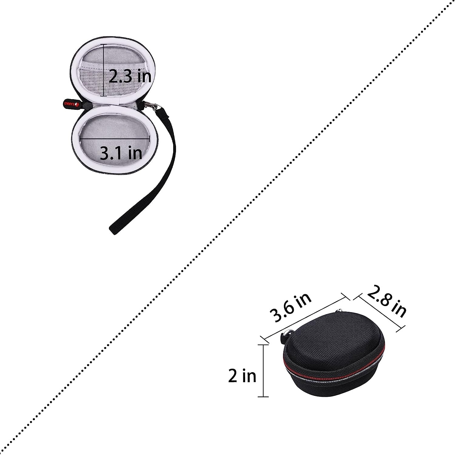 XANAD Hard Case for Soundcore by Anker Liberty 3 Pro or Beats Studio Buds or Sony WF-1000XM4 Wireless Noise Cancelling Earbuds - Tavel Storage Bag  XANAD   