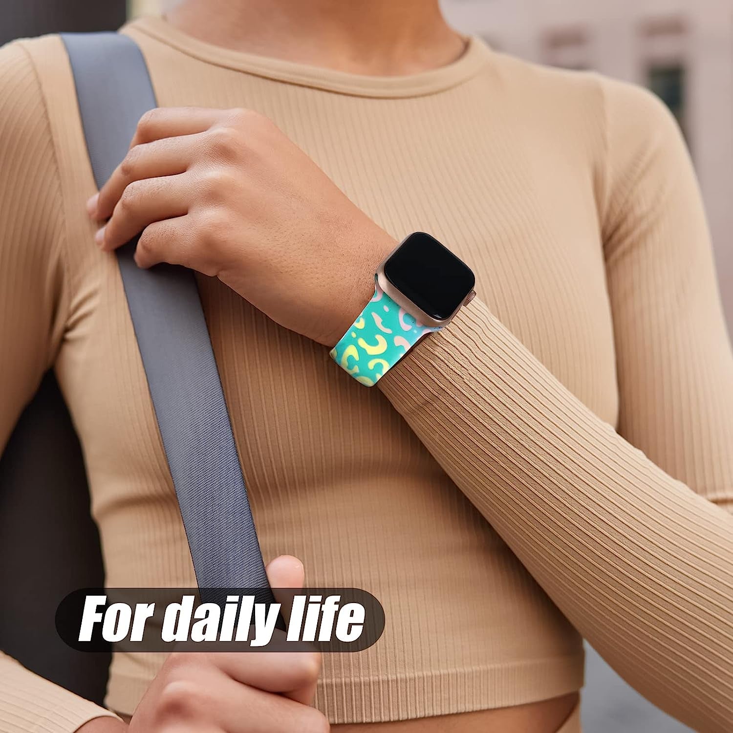 LHWINYI Compatible with Leopard Apple Watch Band for Women 38Mm 40Mm 41Mm 42Mm 44Mm 45Mm 49Mm, Cheetah Print Iwatch Bands for Series Ultra SE 8 7 6 5 4 3 2 1  LHWINYI   