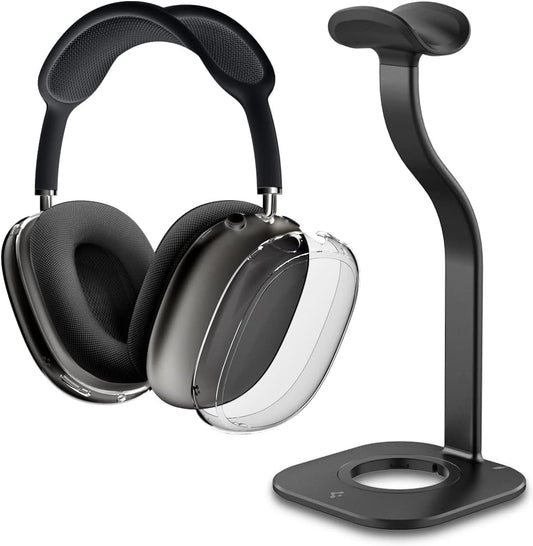 Spigen S380 Airpods Max Stand and Ultra Hybrid Case Designed for Airpods Max Case and Stand - Space Gray  Spigen   