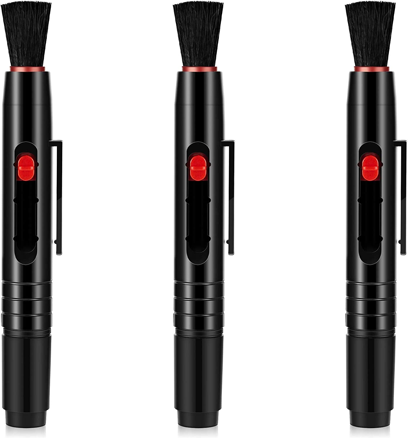 3 Pieces Multifunction Lens Cleaning Pen Brush, Lens Brush Camera Screen Cleaning Pen for Camera, SLR, Telescope, Magnifying Glass, Phone  Frienda   