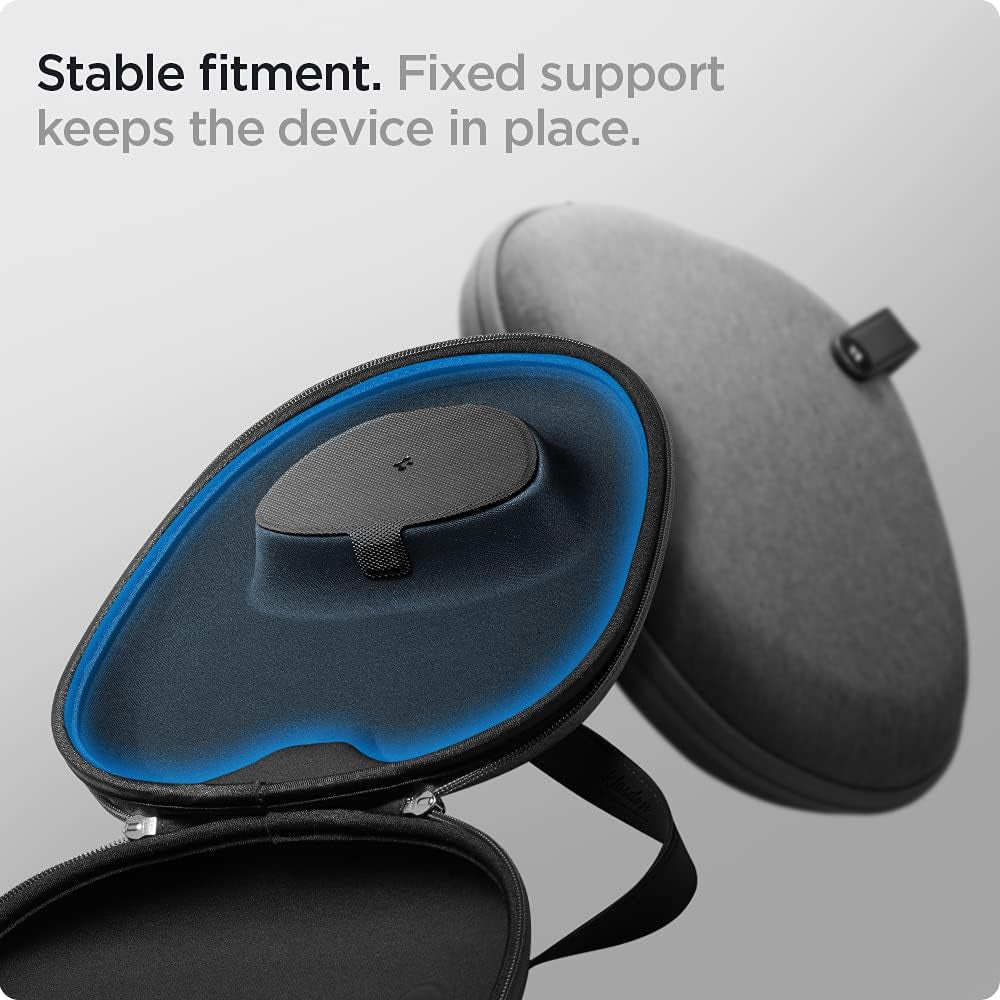 Spigen Klasden Designed for Airpods Max Carrying Travel Case Pouch Bag - Charcoal Gray [Compatible with Smart Case for Sleep Mode]  Spigen   