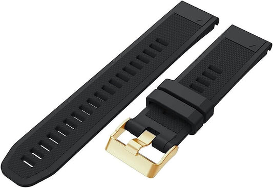 NDJQY 20Mm Quickfit Watch Strap for Garmin D2 Delta S/Instinct/Mk2S/6S Pro/5Splus Genuine Silicone Band Silicone Wristband Accessories  NDJQY   