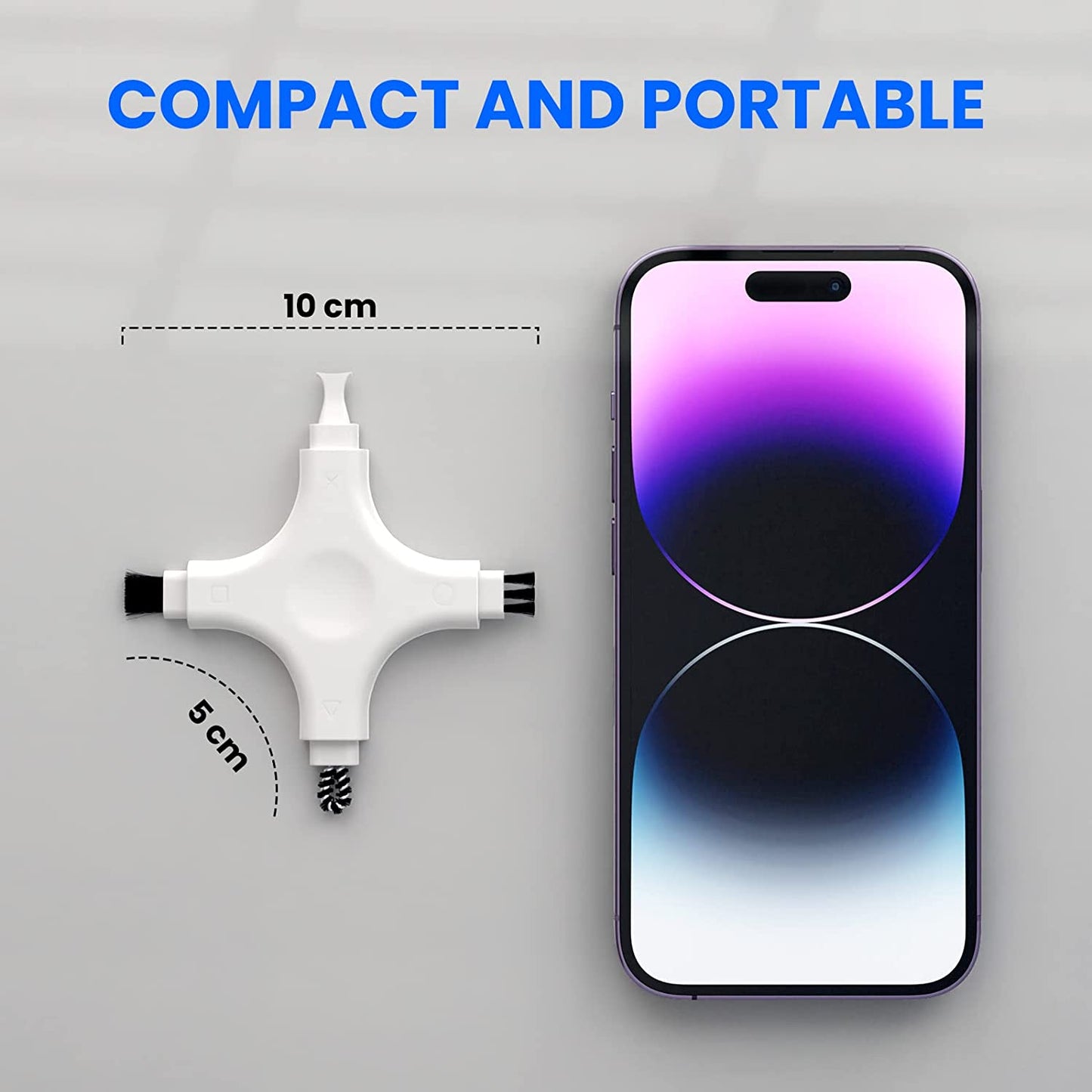 CODOGOY Iphone Cleaning Kit Port Cleaner Repair & Restore Tool Soft Brush Cleaning Tool Fit for All Devices  CODOGOY   