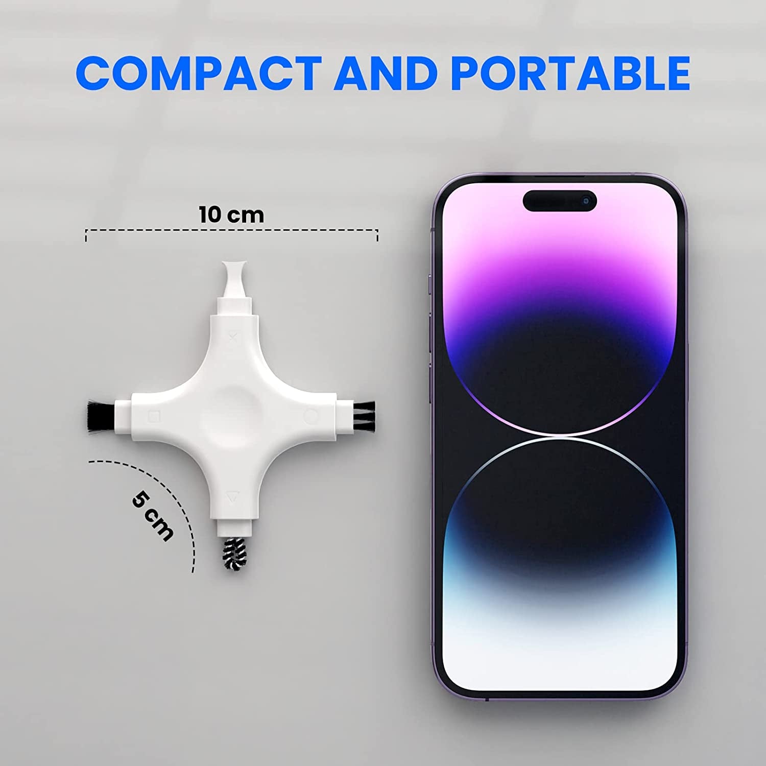 CODOGOY Iphone Cleaning Kit Port Cleaner Repair & Restore Tool Soft Brush Cleaning Tool Fit for All Devices  CODOGOY   