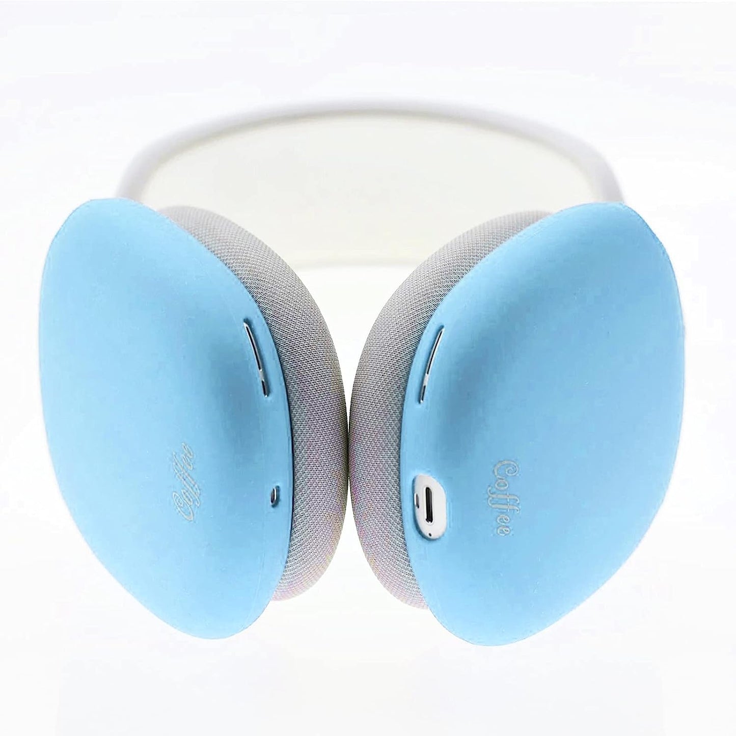 Coffee Compatible with Apple Airpods Max Case Cover Protective Silicone Case for Airpods Max Headphones (Nightglow Blue)  Coffea   