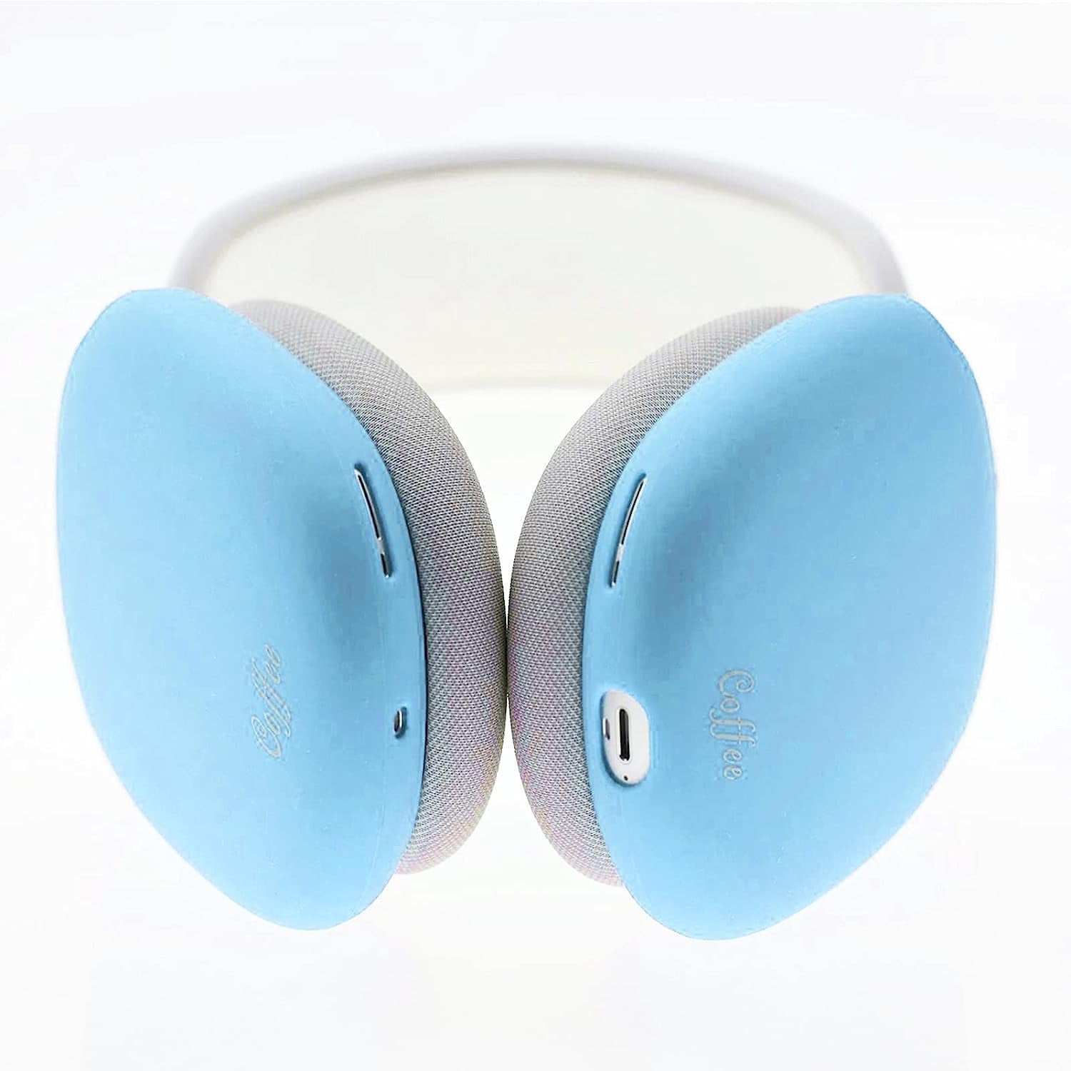 Coffee Compatible with Apple Airpods Max Case Cover Protective Silicone Case for Airpods Max Headphones (Nightglow Blue)  Coffea   