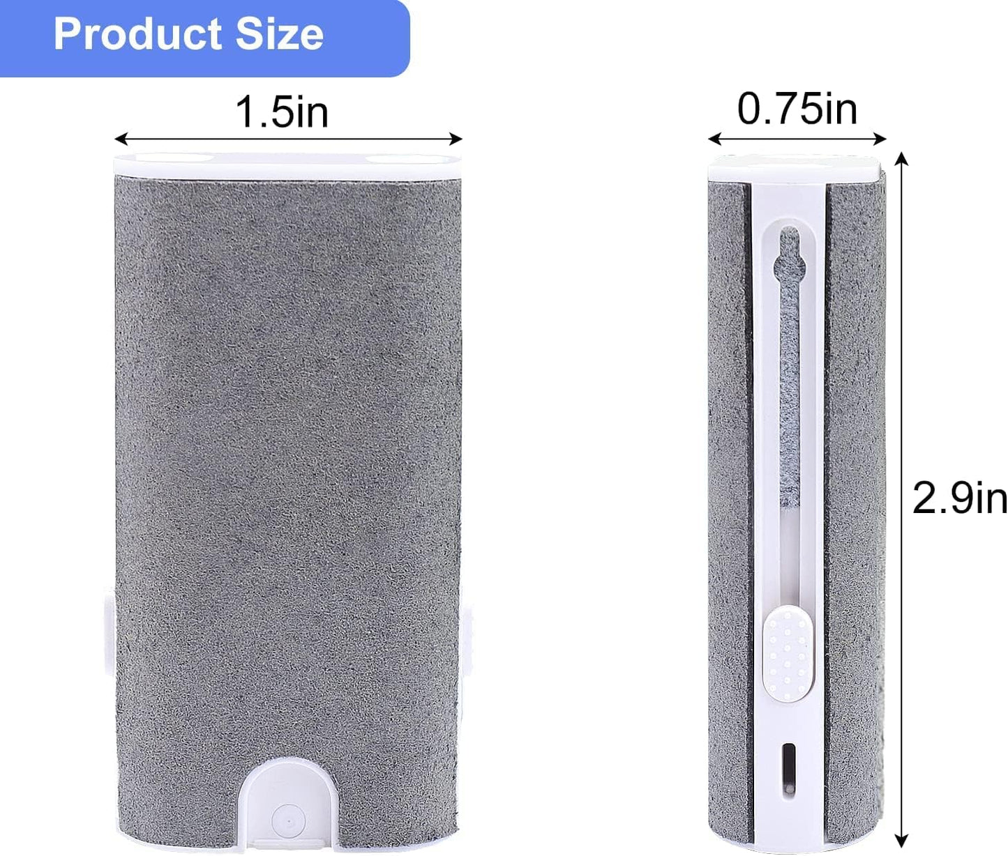 Acuvar 5 in 1 Cleaning Kit for Smartphone, Earbuds, Tablets, Laptops & Cameras Screen Cleaner Tool Kit with Cleaning Pen, Spray, Soft Brush, Sponge and Metal Tip for Charging Port, Speaker, Headphones  Acuvar   