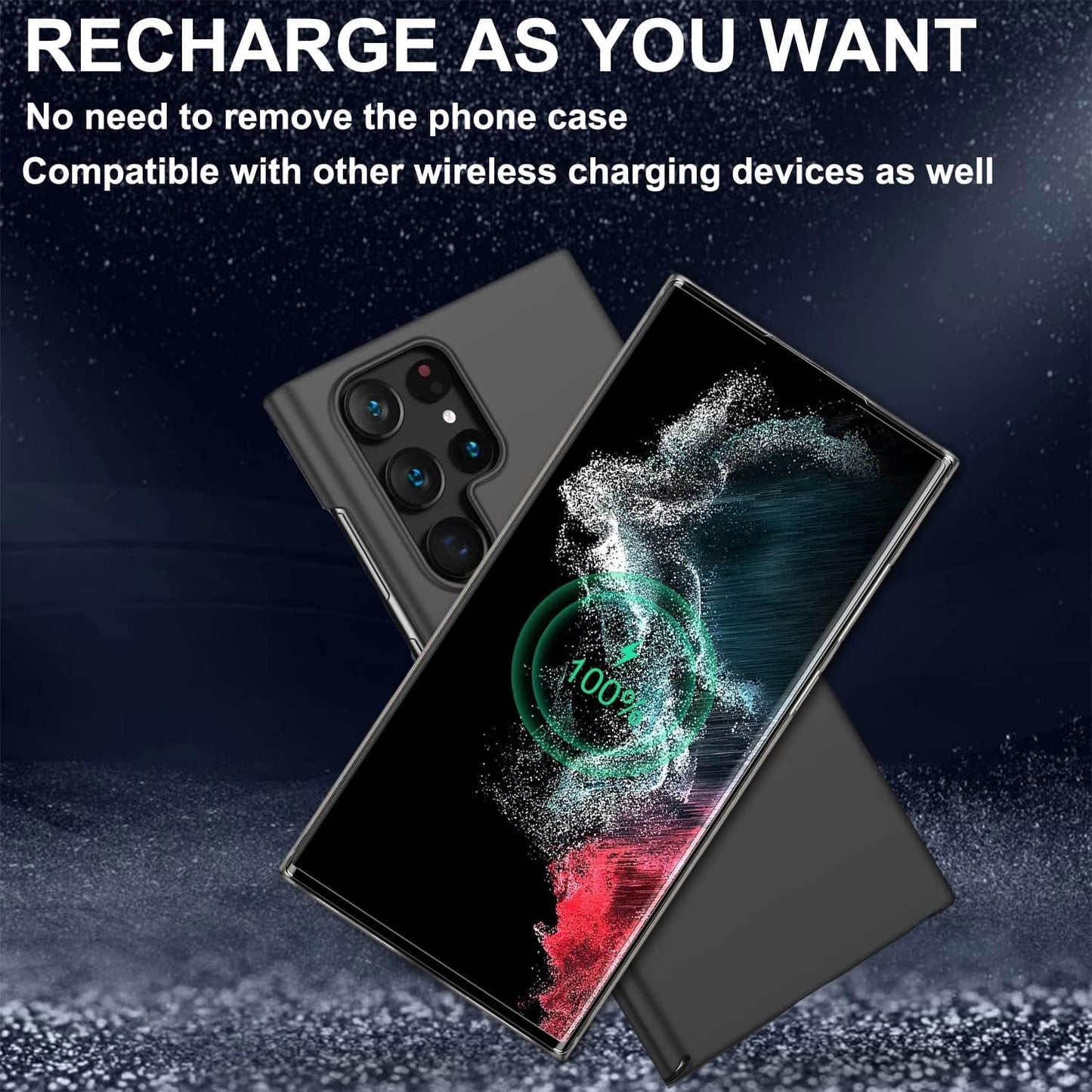 Anccer Compatible with Samsung Galaxy S22 Ultra Case 5G [Ultra-Thin] [Anti-Drop] New Premium Material Slim Full Protective Case for Samsung S22 Ultra - Black  Anccer   