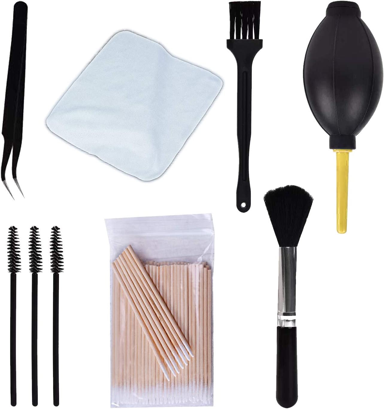 108 Pcs for Iphone Cleaning Kit, for Airpod Cleaner Kit Phone Jack Charger Port Hole Plug Speaker Cleaner Tool for Cameras Keyboards Headphones  N/F   