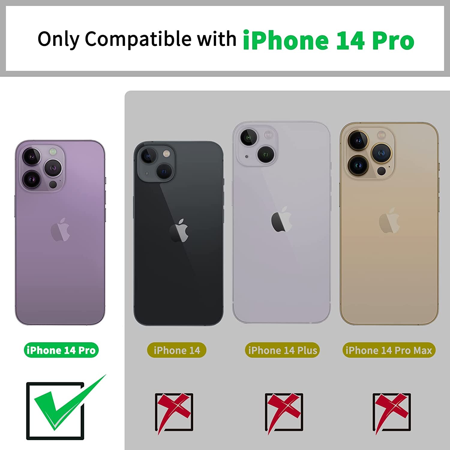 CAVOKAS Case Wallet for Iphone 14 Pro Wallet Case, 6.1 Inch Magnetic Detachable Leather Flip Case with Card Holders, Compatible with Magsafe Wireless Charging Kickstand Phone Cover RFID Block, Blue  CAVOKAS   