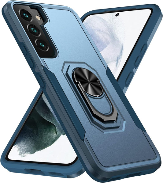 Fucozan for Samsung Galaxy S22 plus Case Galaxy S22+ Case with Kickstand Armor Magnetic Ring Rugged Protective Military Grade Shockproof Case for Galaxy S22 plus Phone Case (Navy)  Fucozan   