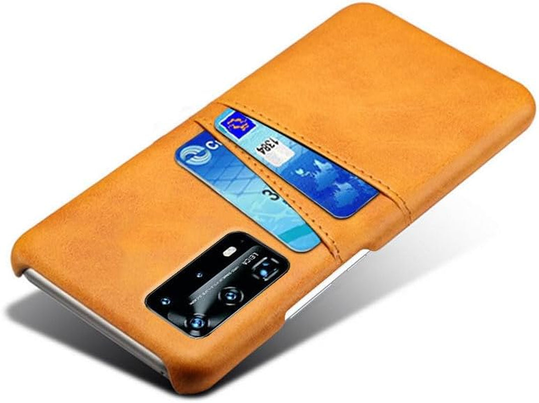 YOGISU for Huawei P40 Pro Lite Card Slot Holder PU Case for Huawei P40 Pro P40Lite P30 P20 Mate 30 Pro 20 Lite Cover,Gray,For Huawei P20  YOGISU   