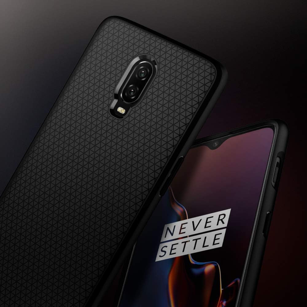 Spigen Liquid Air Armor Designed for Oneplus 6T Case (2018) - Black  Spigen   