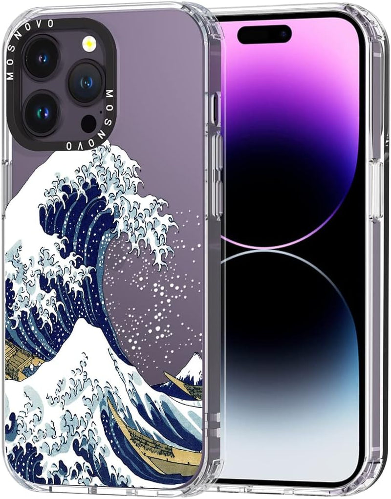 MOSNOVO Compatible with Iphone 14 Pro Max Case, [Buffertech 6.6 Ft Drop Impact] [Anti Peel off Tech] Clear TPU Bumper Women Girl Phone Case Cover with Cute Cherry Designed for Iphone 14 Pro Max 6.7"  MOSNOVO   