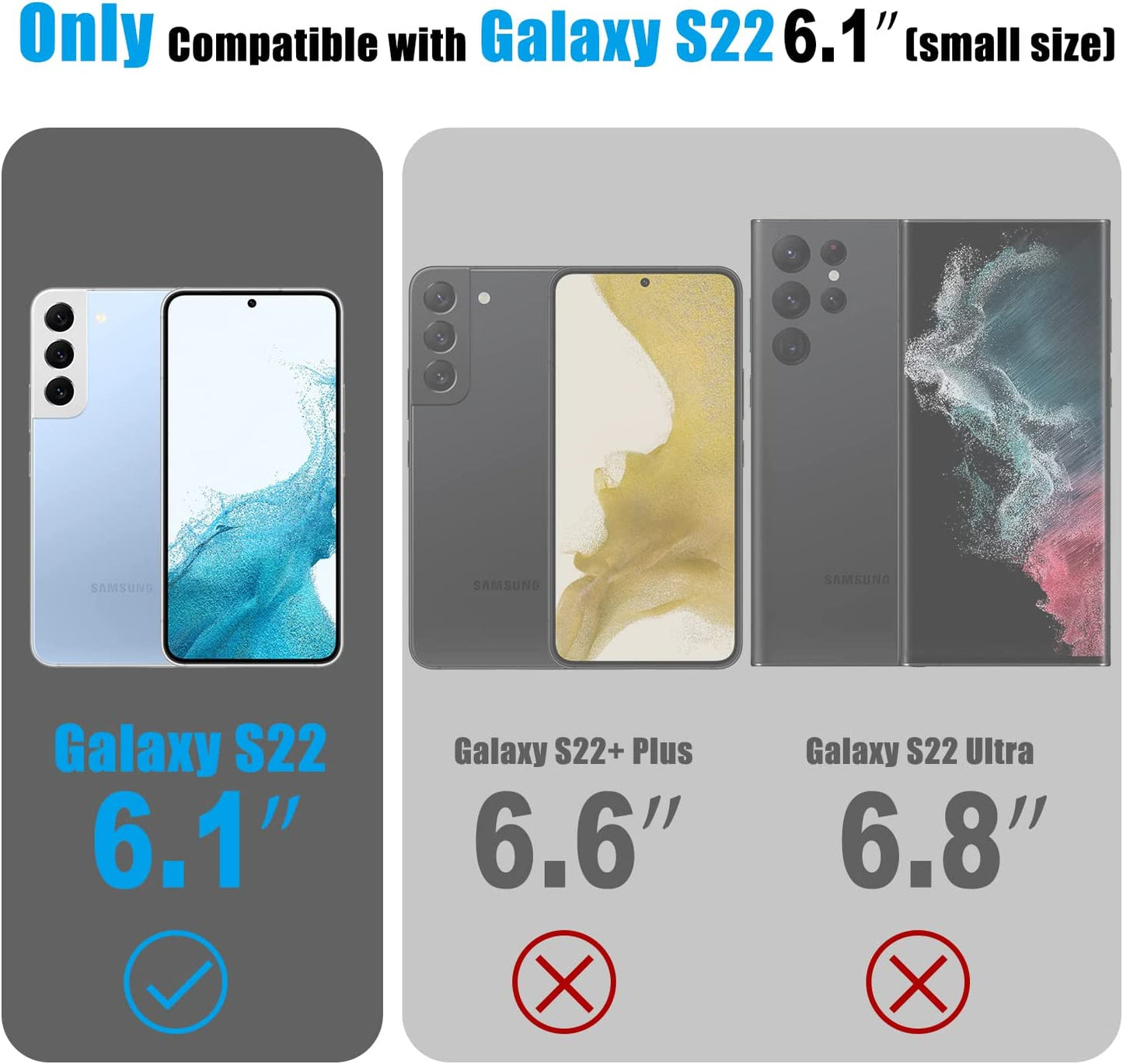 Esdot for Samsung Galaxy S22 Case,Military Grade Passing 21Ft Drop Test,Rugged Cover with Fashionable Designs for Women Girls,Protective Phone Case for Galaxy S22 6.1" Agate Stone  Esdot   