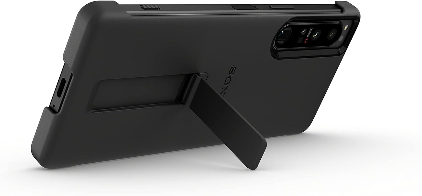 Sony Xperia 1 IV Official Case with Stand - Black, Wireless Charging Compatible  Sony   