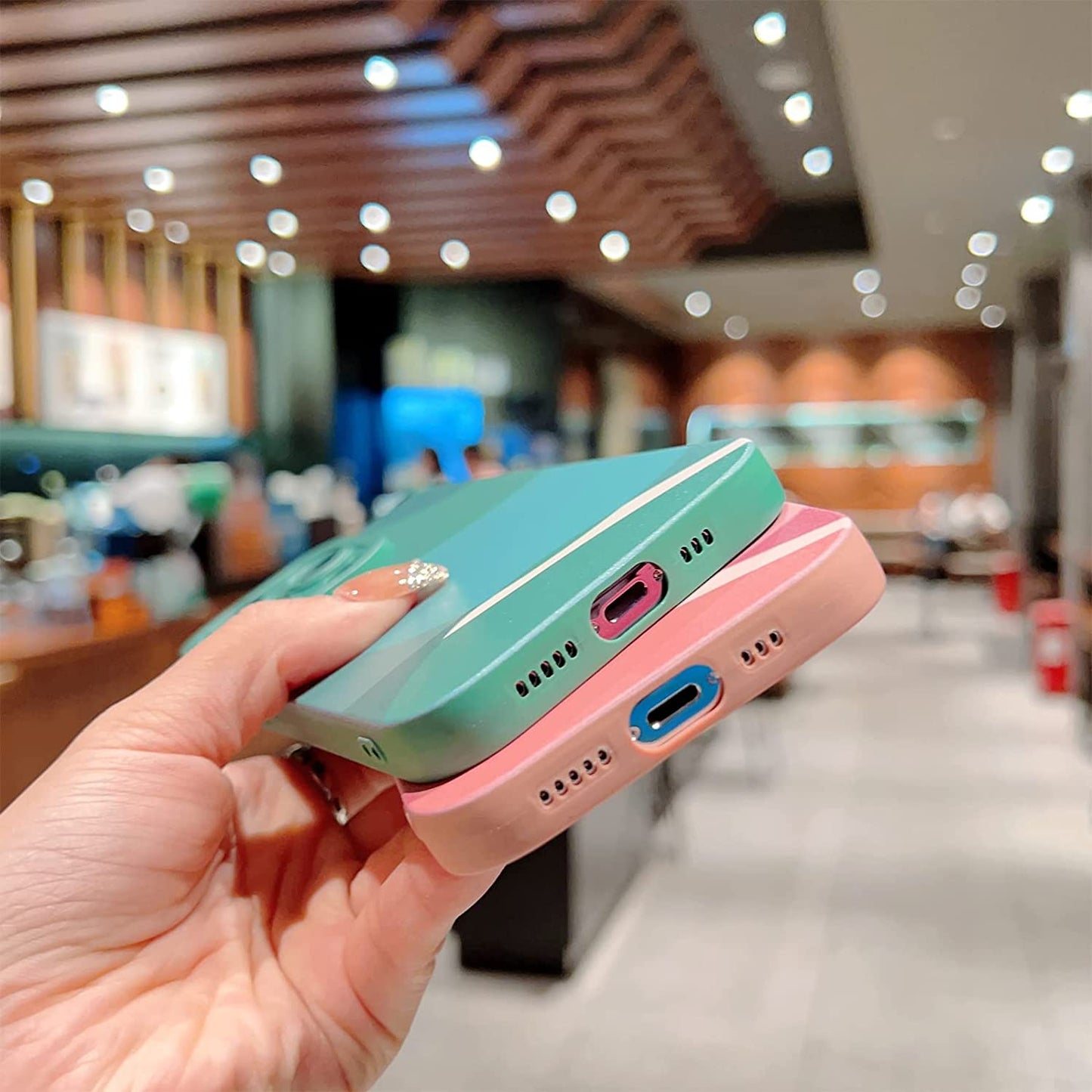 YKCZL Compatible with Iphone 14 Pro Case(No Fit Iphone 14 Pro Max 6.7 Inch), Cute Painted Art Heart Pattern Full Camera Lens Protective Slim Soft Shockproof Phone Case for Women Girls-Dark Blue  YKCZL   