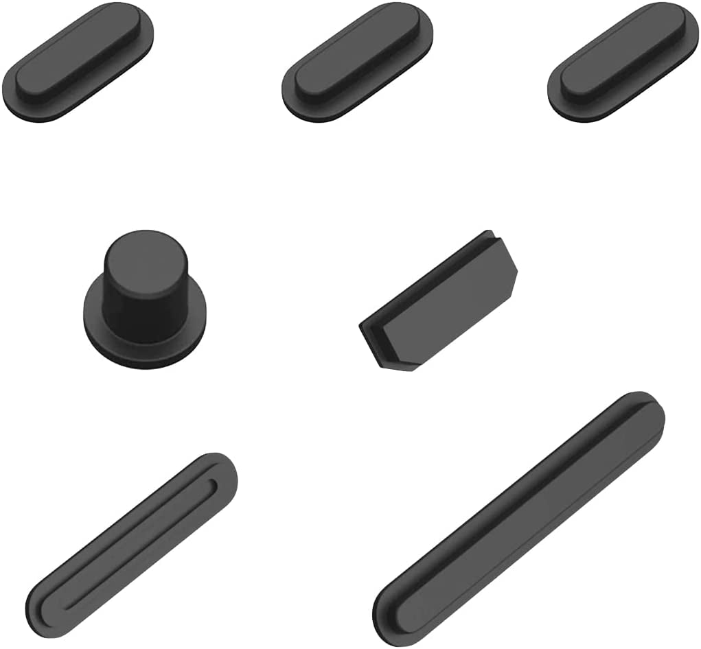 14 PCS Dust Plug Cover Compatible 2023 Macbook Air 15 Inch M2 Chip 2023 2022 Macbook Air 13.6 M2 Model A2681, HDMI, Thunderbolt, SD, Charger Port & Headphone Dust Plug Set  MUBUY-GOL   