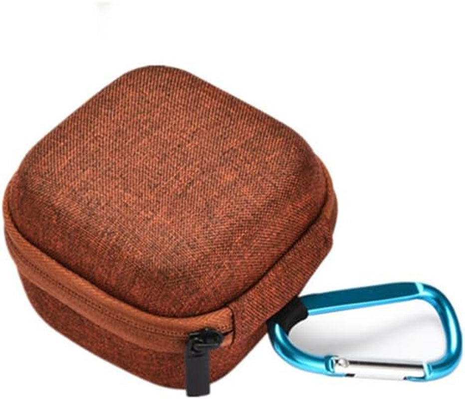 Rummyluck Protective Hard Case Compatible with Beats Fit Pro X Kim Kardashian/Fit Pro, Portable Box with Carabiner, Gray  huizhoushilaimeiruikejiyouxiangongsi Brown  