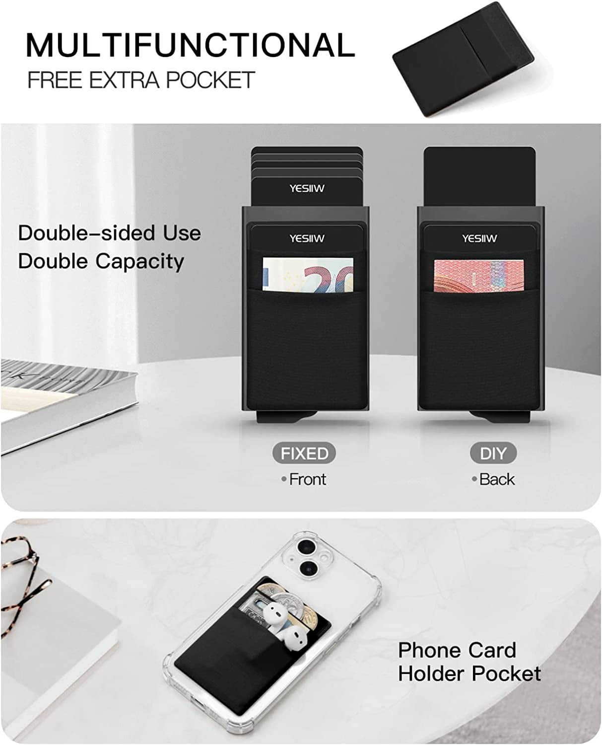 YESIIW ✅ Modern and Minimalist and Slim  YESIIW   