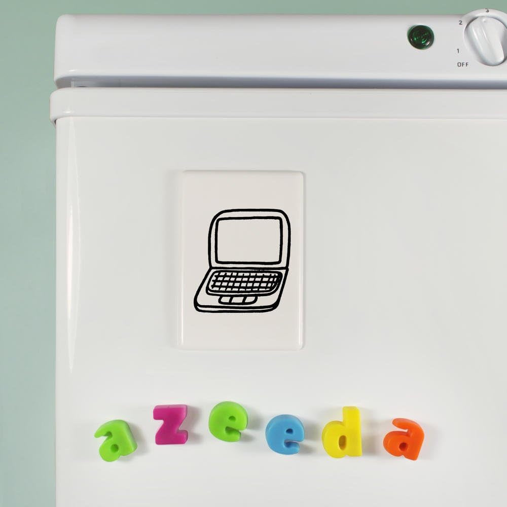 Azeeda 'Laptop Keyboard' Fridge Magnet (FM00014535)  Azeeda   