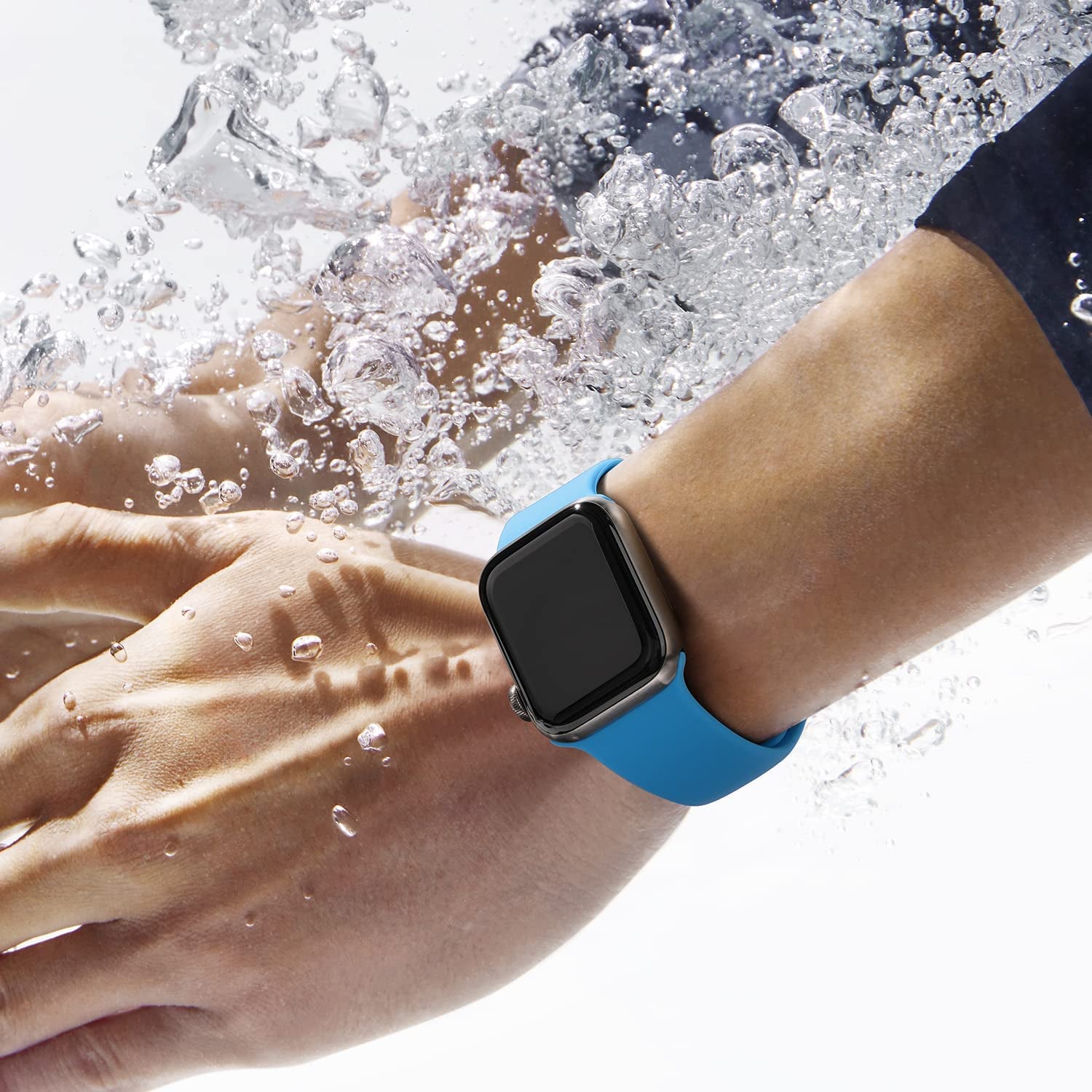 14 Pack Watch Bands Compatible with Apple Watch Band 38Mm 40Mm 41Mm 42Mm 44Mm 45Mm for Women Men, Soft Silicone Waterproof Sport Strap Replacement Wristbands for Iwatch Bands Series 8 7 6 5 4 3 2 1 SE  Bravely klimbing   