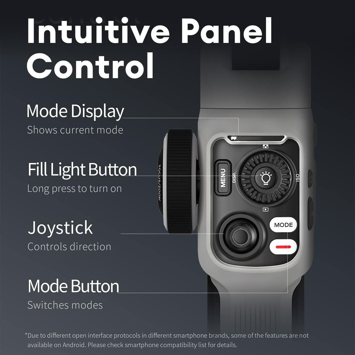 Zhiyun Smooth 5S Combo Gimbal Stabilizer Smartphone Stabilizer for Iphone 13 Pro Max 12 11 XS X XR 8 plus Android Cell Phone  ZHIYUN   