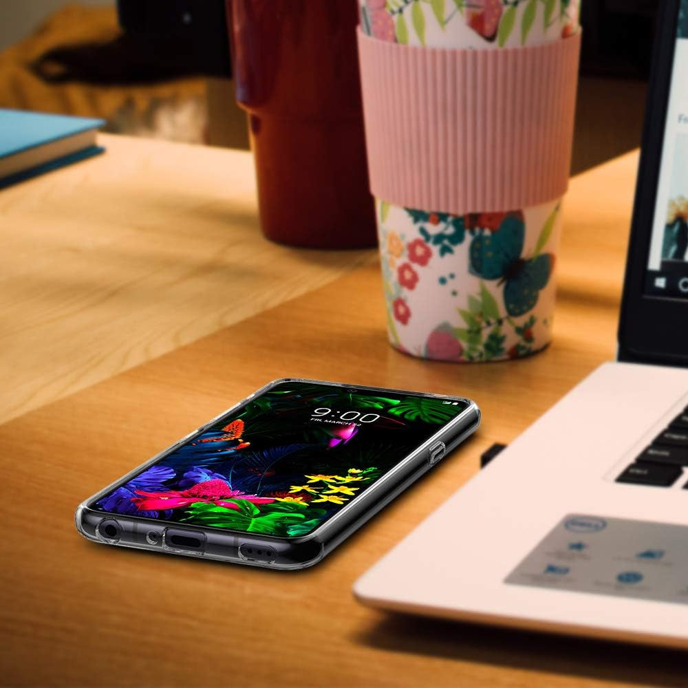 CASEVASN TPU Case Compatiable with LG G8/LG G8 Thinq, Ultra Slim Thin Shockproof Anti-Scratches Flexible TPU Gel Slim Fit Soft Skin Silicone Protective Case Cover for LG G8 / LG G8 Thinq (Clear)  CASEVASN   