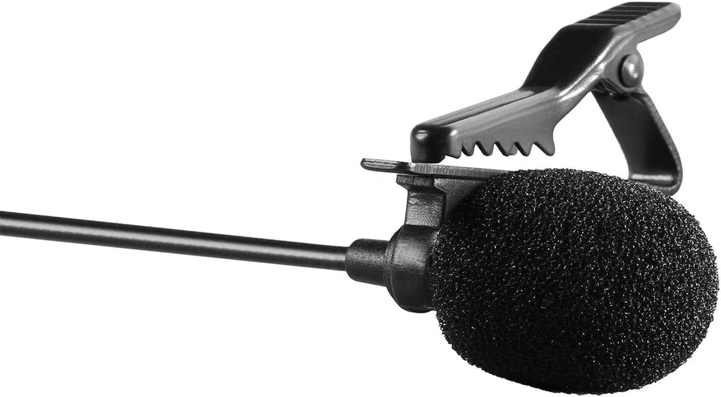 BOYA BY-M1 3.5Mm Electret Condenser Microphone with 1/4" Adapter for Smartphones Iphone DSLR Cameras PC  BOYA   