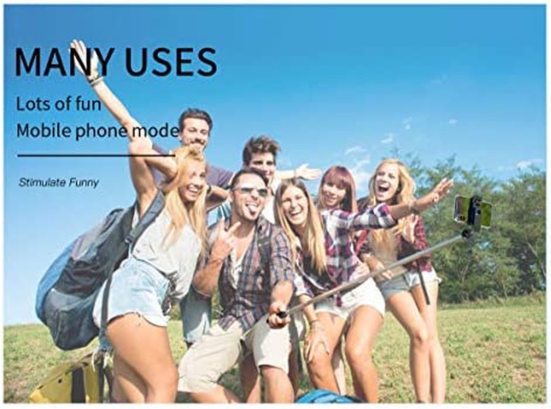 Portable Selfie Stick, Handheld Phone Tripod Stand with Detachable Wireless Remote, Selfie Stick Tripod for Iphone 14 13 12 11 Pro Xs Max Xr X 8 7 Plus, Android Moto Samsung Google Smartphone, More  LDP   