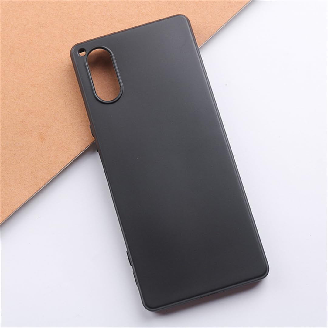 Aikukiki Case for Sony Xperia 5 V,Sony Xperia 5 V 5G Case,Tpu Soft Silicone Bumpers Protective Cover Anti-Scratch Shockproof Phone Case for Sony Xperia 5 V 5G 2023 (Black)  Aikukiki   