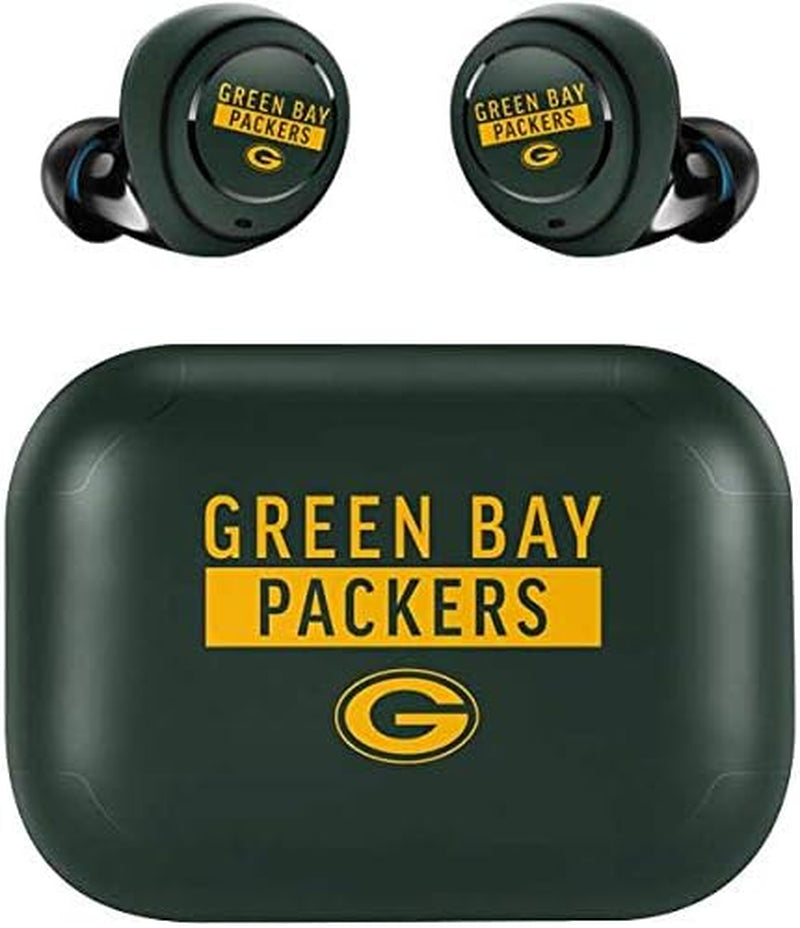 Skinit Decal Skin Compatible with Echo Buds - Officially Licensed NFL Green Bay Packers Green Performance Series Design  Skinit   