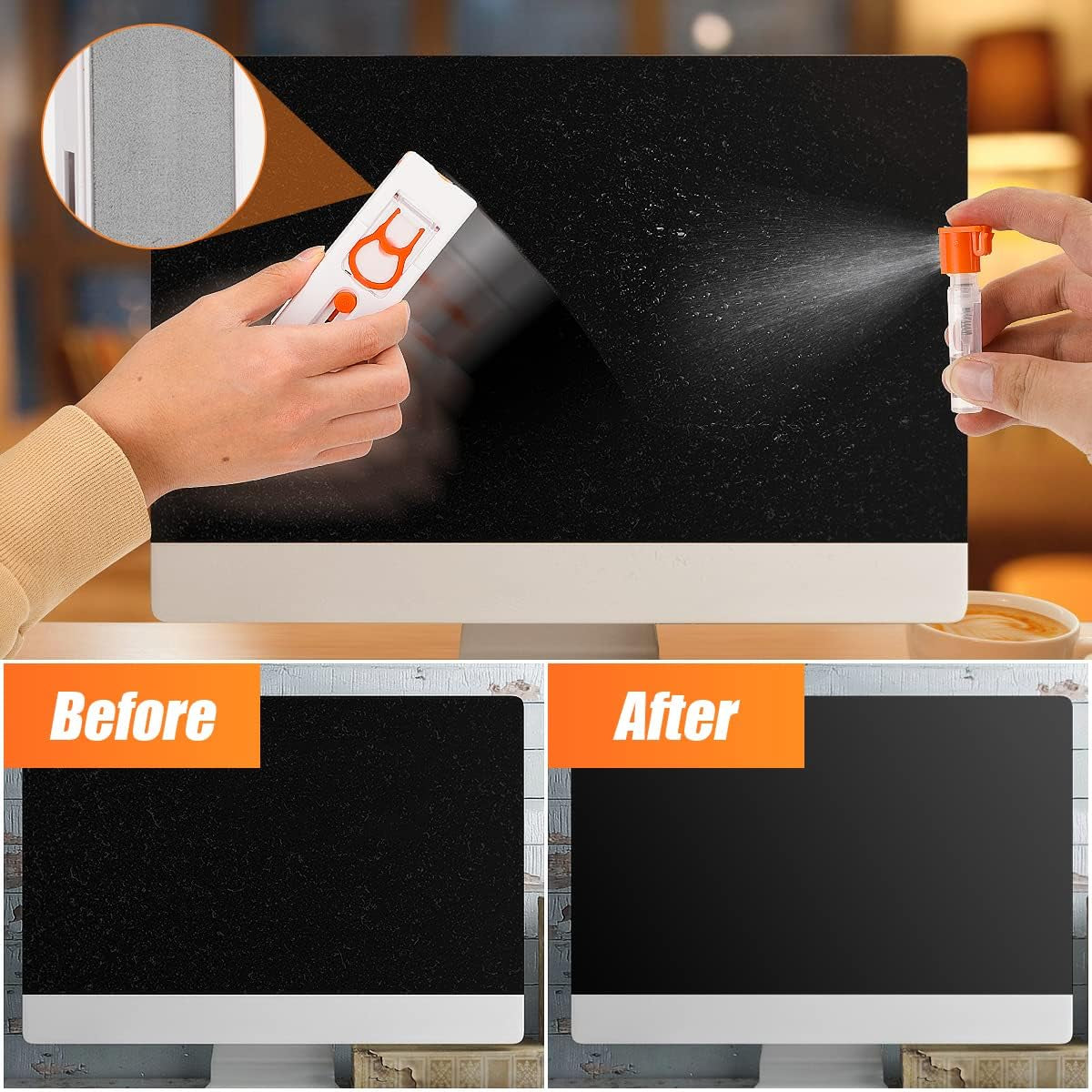 11 In1 Laptop Keyboard Cleaner Kit, Airpod Cleaner Kit with Brush for Camera Lens, Electronic Cleaner Kit for Screen/Electronic/Ipad/Phone  Mystarry   