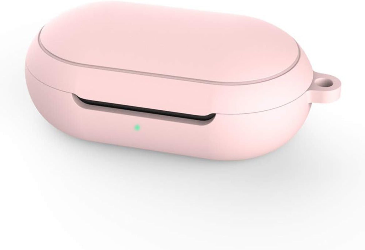 Soft Silicone Skin Case for Samsung Galaxy Buds plus Case (2020)/ Galaxy Buds Case (2019), Shock-Absorbing Case Cover Accessories with Keychain  JLHYYXH   