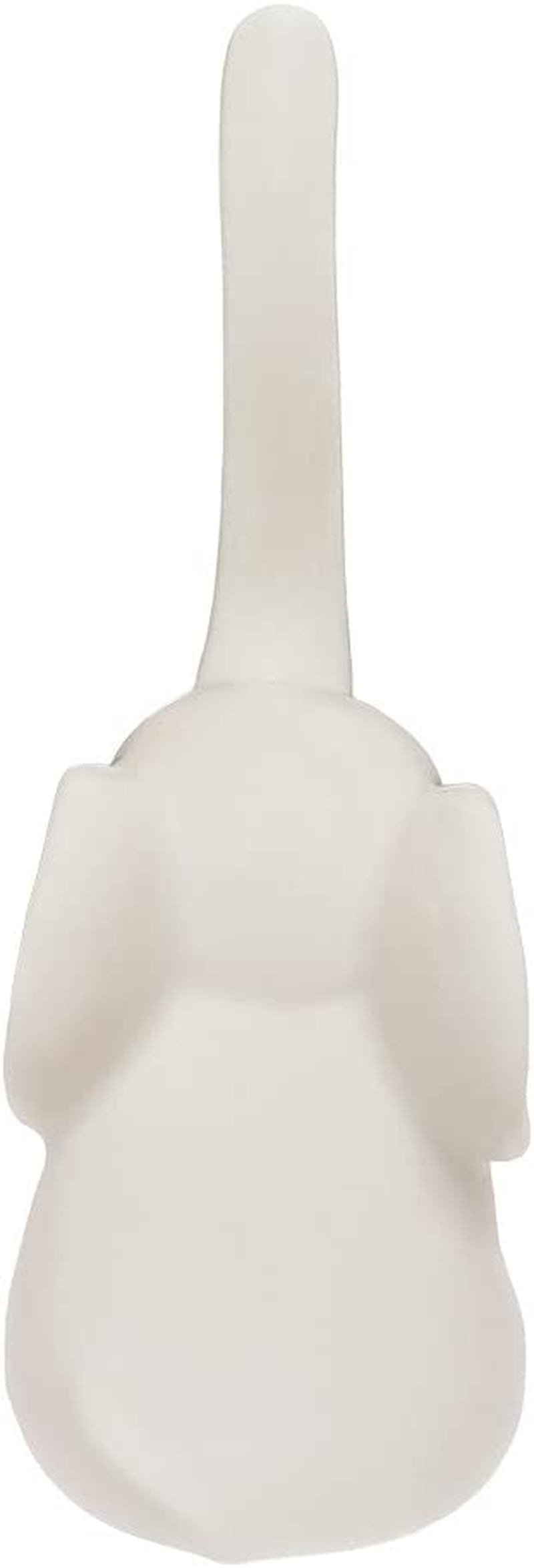 HOME SMILE Elephant Ring Holder for Jewelry,Engagement Wedding Ring Display Holder Stand Trinket Trays (Litltle White)  Trinket Trays   