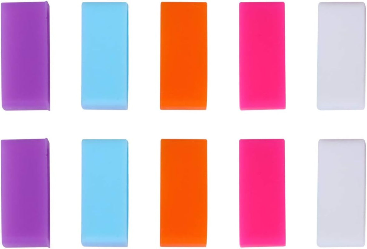 UKCOCO Band Secure Rings 20PCS Anti-Slip Watch Band Watchband Movable Rings Silicone Quick Release Watch Band for Women and Men (Random Color)  UKCOCO   