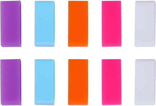 UKCOCO Band Secure Rings 20PCS Anti-Slip Watch Band Watchband Movable Rings Silicone Quick Release Watch Band for Women and Men (Random Color)  UKCOCO   