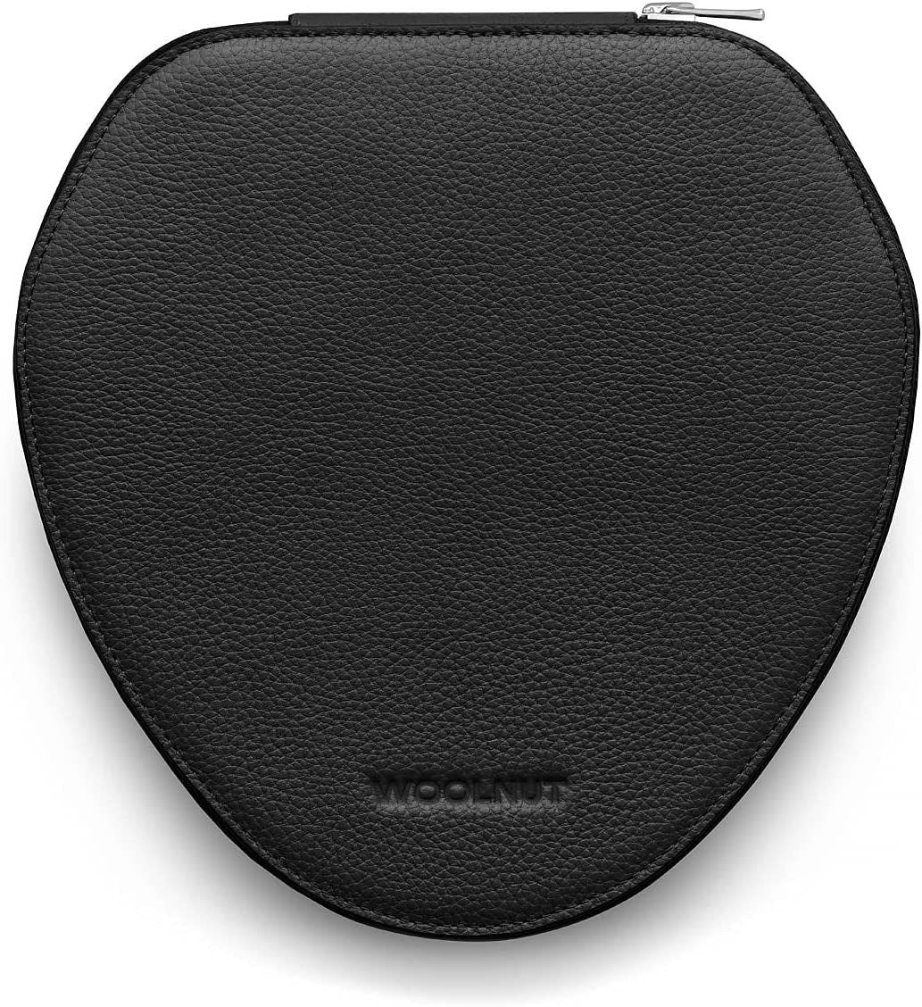 Woolnut Leather Case for Airpods Max - Black  Woolnut   