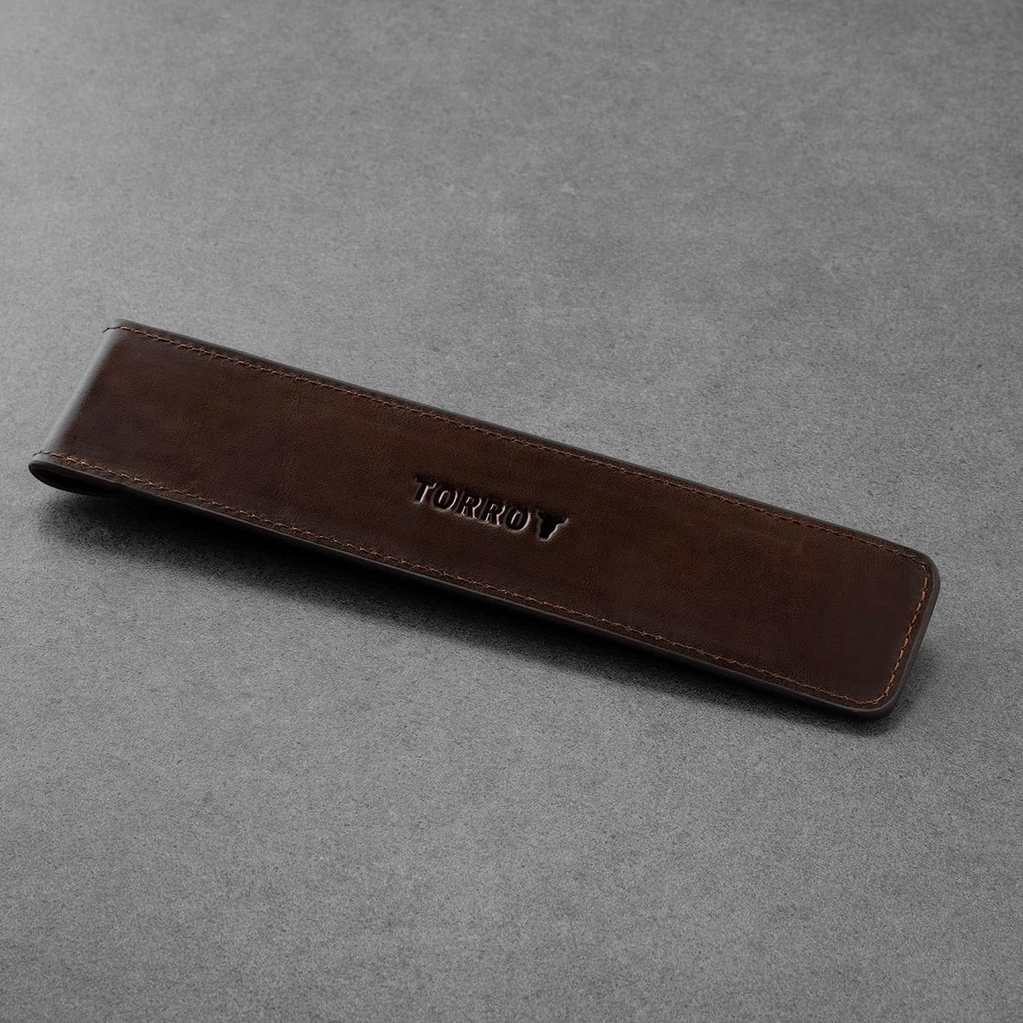 TORRO Pencil Sleeve Compatible with Apple Pencil (1St and 2Nd Generation) – Genuine Leather Apple Pencil Case with Microfibre Lining (Dark Brown)  B.A.M Worldwide ltd   