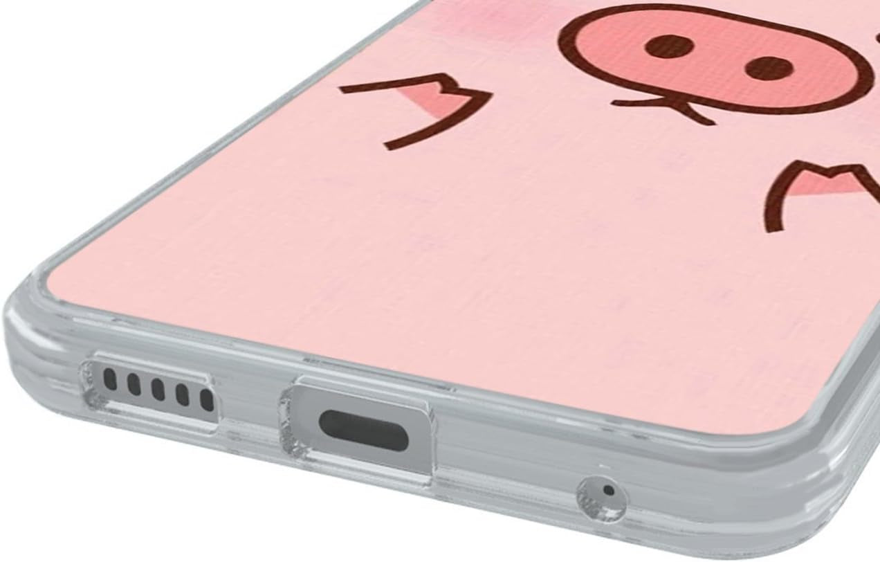 Pink Case for LG V30,Gifun Slim Soft TPU Protective Case Compatible with LG V30/V30 Plus/V30S - Pink Pig  Gifun   