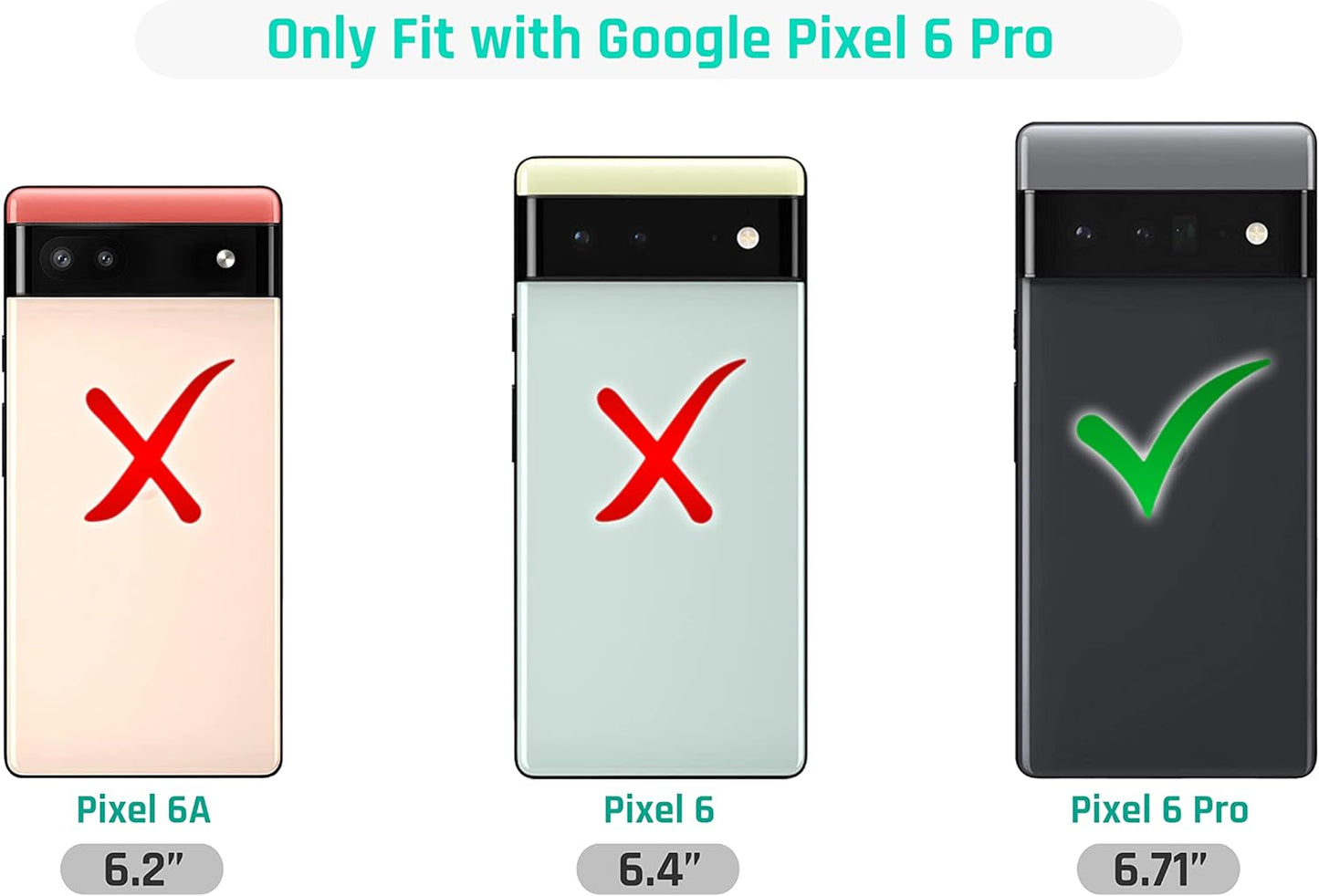 Glisten - Google Pixel 6 Pro Case, Pixel 6 Pro Case - Bald Eagle American Flag Printed Slim, Cute Plastic Hard Snap on Designer Back Phone Case for Google Pixel 6 Pro (2021)  Glisten   