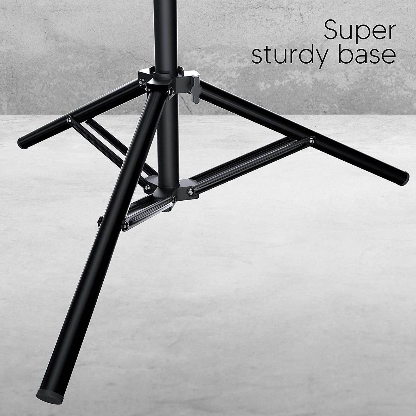 TALK WORKS 10" Selfie Ring Light Compatible W/Iphone 13/13 Pro/13 Pro Max/14/14 Plus/14 Pro/14 Pro Max - Halo LED Circle Phone Holder Tripod Stand for Tiktok, Live Stream, Video Recording (Black)  TalkWorks   