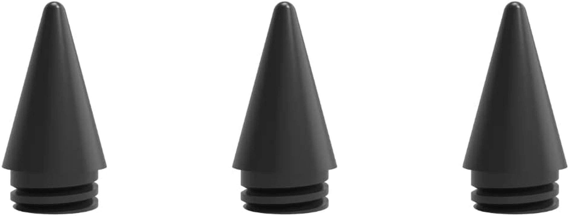 Penoval Silicone Pencil Nib/Tip Protector Cover Cap for Drawing Noiseless Compatible with Apple Pencil 1St/2Nd, Penoval Ipad Stylus Replacement Non-Slip Writing Nib/Tip Protector (8 Pcs Mixed Color)  Penoval A4 Pro B nibs  