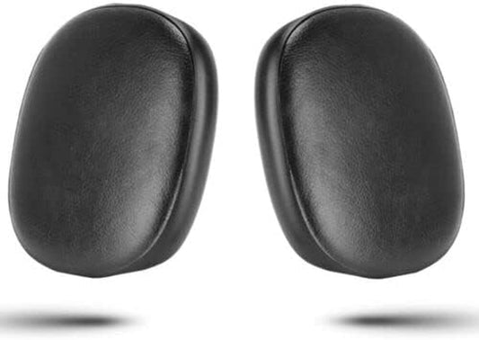 1Pair Case Skin Cover for Airpods Max Wireless Headset Pair Protective Pu Leather Sleeve Case Skin Cover (Black)  TEAMWILL   