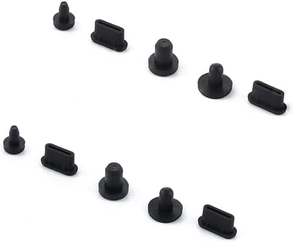 2Sets anti Dust Plug for Fiio M17 Music Player 4.4MM 3.5MM 2.5MM Type C Jack (Pack of 2)  BestforYou   