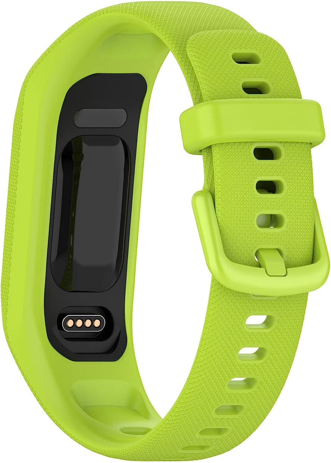 DFAMIN 3Pcs Soft Silicone Bands for Garmin Vivosmart 5 Straps Replacement Sport Colourful Strap for Vivosmart 5 Wristbands  DFAMIN Lime Green  