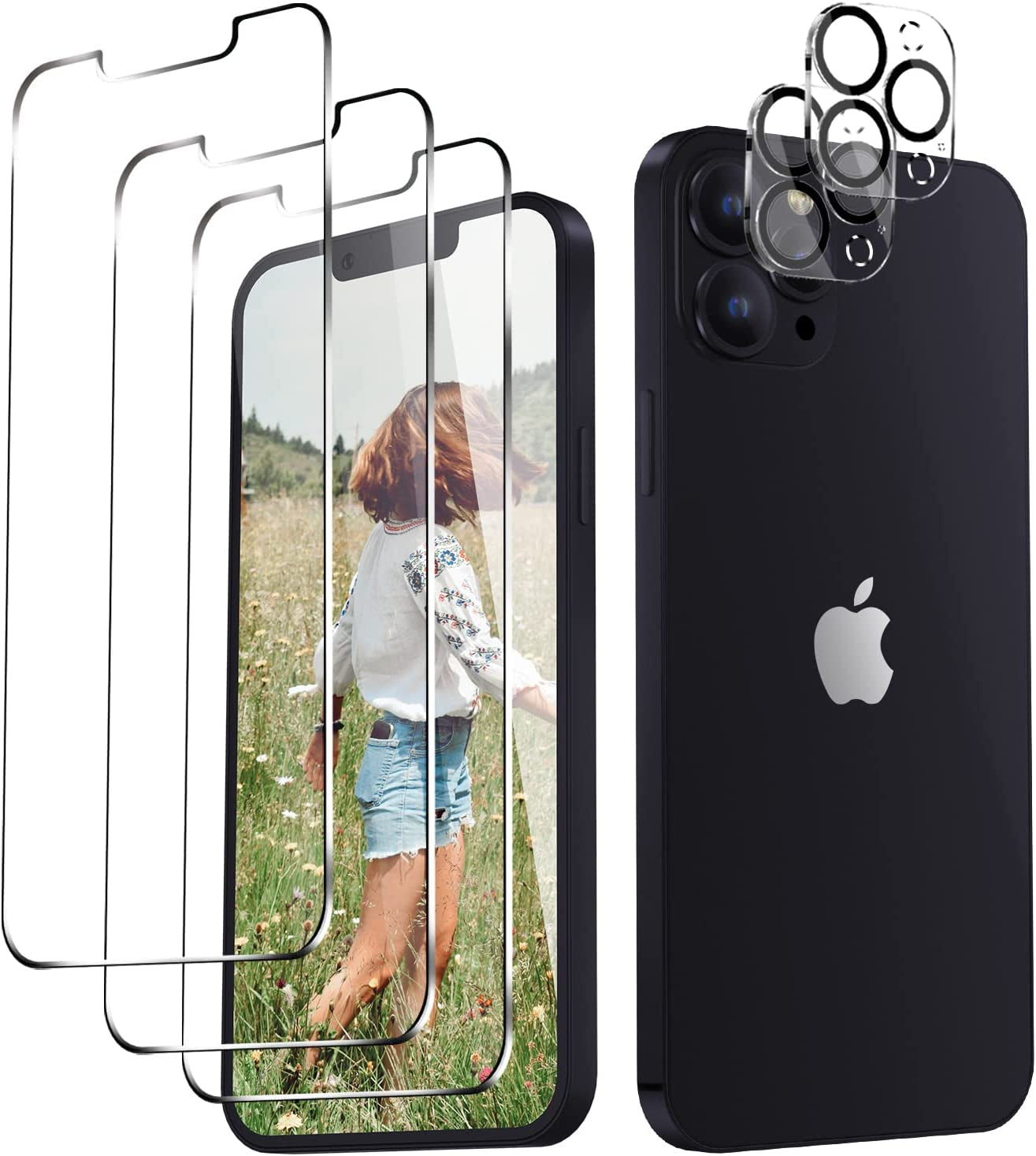 Oribox Privacy Screen Protector for Iphone 8, 7,SE 2020 (4.7 Inch) Anty- Spy Tempered Glass Screen Protector,2-Pack  ORIbox Clear iPhone 12 Pro Max 