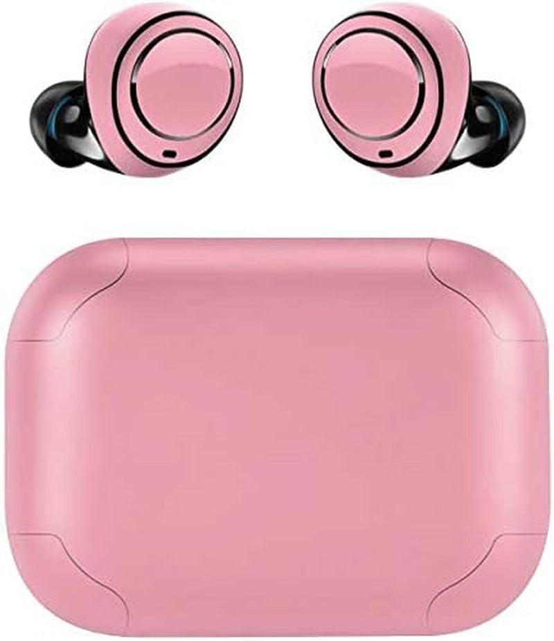 Skinit Decal Skin Compatible with Echo Buds - Officially Licensed Originally Designed Light Pink Design  Skinit   